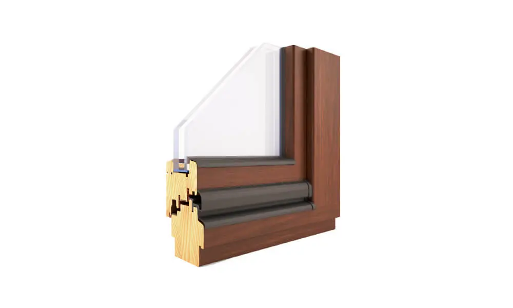 Okno drewniane EC 90 EI 90